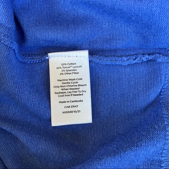 Talbots Charming Shell - Blue - Picture 3 of 5